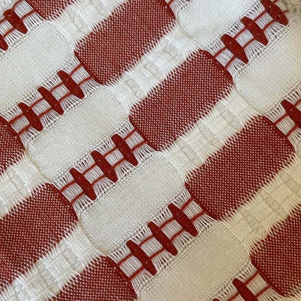 NWOT West Elm Woven King Size Pillow Sham - 100% Cotton